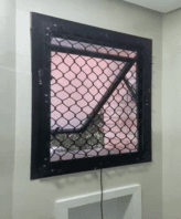 tela-removivel Tela Forte removível instalada
